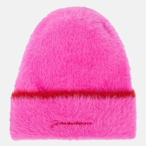 Jacquemus' Le Bonnet Neve pink beanie